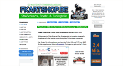 Desktop Screenshot of fkartshop.de